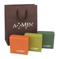 Collana Amen Donna TENNIS MANIA in Argento Zircone CLT2BVEB - CLT2BVEB